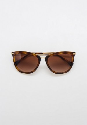 Очки солнцезащитные Ralph Lauren. Цвет: коричневый