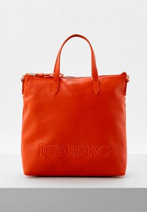 Сумка Iceberg. Цвет: оранжевый
