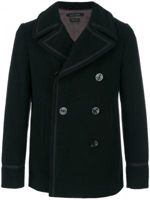 Двубортное пальто Marc Jacobs. Цвет: чёрный