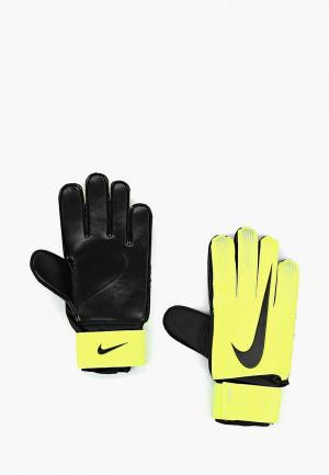 Перчатки вратарские Nike. Цвет: желтый