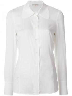 Рубашка с закругленным воротником LAutre Chose L'Autre. Цвет: белый