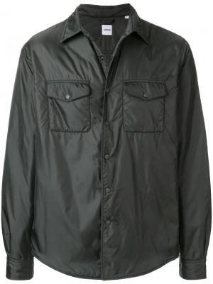 Короткая куртка Aspesi. Цвет: серый