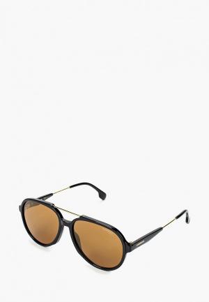 Очки солнцезащитные Carrera. Цвет: черный