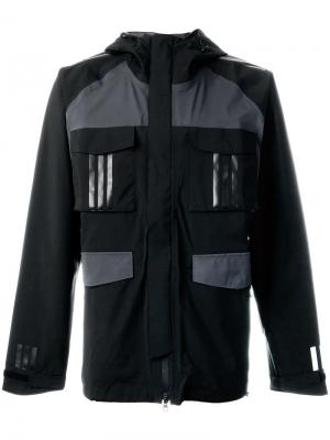 Куртка  Originals x White Mountaineering shell Adidas. Цвет: чёрный