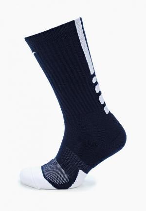 Носки Nike. Цвет: синий
