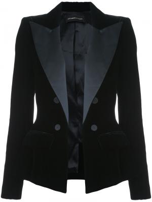 Приталенный пиджак Alexandre Vauthier. Цвет: чёрный