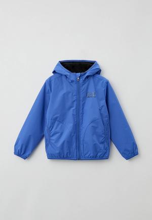 Куртка утепленная EA7. Цвет: синий