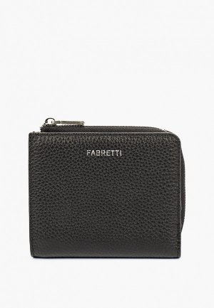 Кошелек Fabretti. Цвет: черный