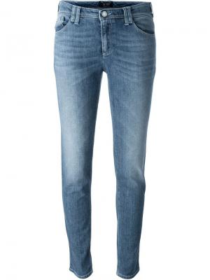 Джинсы прямого кроя Armani Jeans. Цвет: синий
