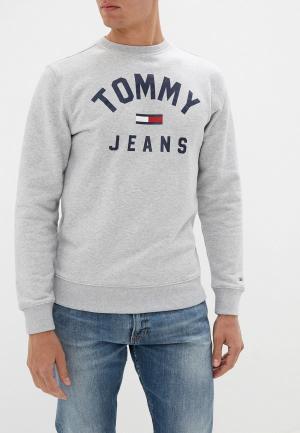 Свитшот Tommy Jeans. Цвет: серый