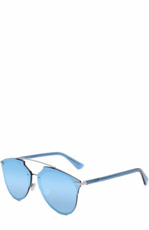 Солнцезащитные очки Dior. Цвет: голубой