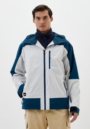 Куртка сноубордическая Quiksilver. Цвет: белый