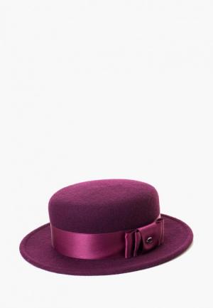 Шляпа Anna Bask. Цвет: бордовый