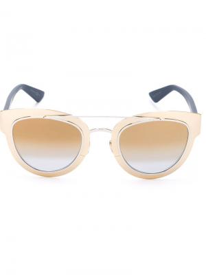 Солнцезащитные очки Diorchromic Dior Eyewear. Цвет: синий