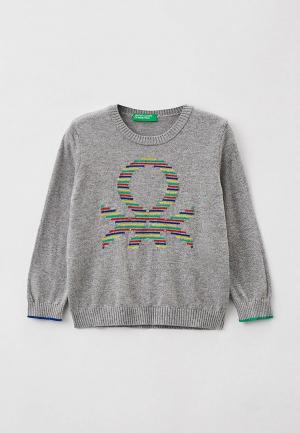 Джемпер United Colors of Benetton. Цвет: серый