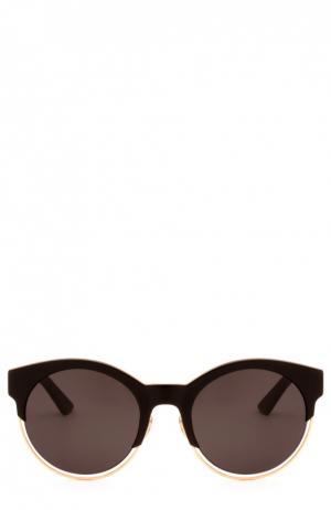 Солнцезащитные очки Dior. Цвет: черный