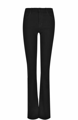 Однотонные расклешенные джинсы J Brand. Цвет: черный