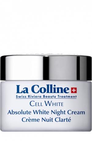 Осветляющий крем для лица ночной Absolute White Night Cream La Colline. Цвет: бесцветный