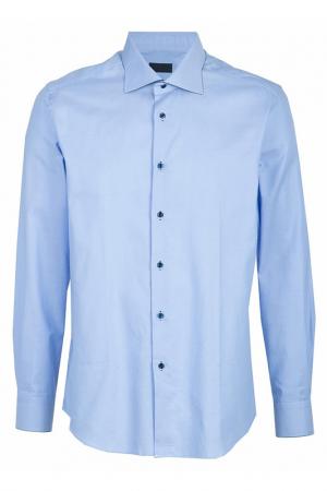 Рубашка PAL ZILERI. Цвет: голубой