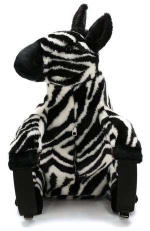 Рюкзак Vulcano Zebra Dolce & Gabbana. Цвет: черно-белый