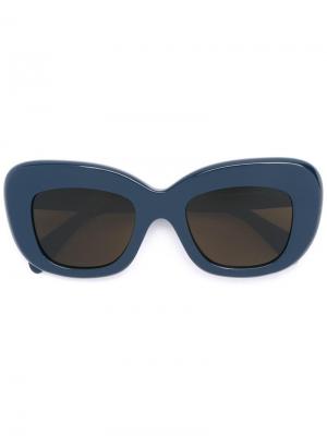 Солнцезащитные очки Diane Céline Eyewear. Цвет: синий