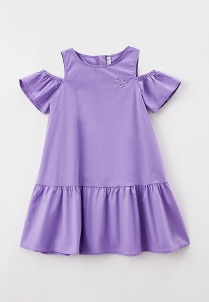Платье PlayToday. Цвет: фиолетовый