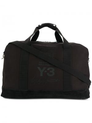 Дорожная сумка Y-3. Цвет: чёрный