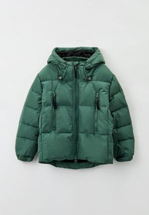 Куртка утепленная Sela. Цвет: зеленый