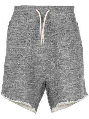 Drop crotch track shorts Dsquared2. Цвет: серый