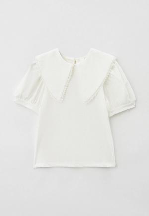 Блуза Sela. Цвет: белый