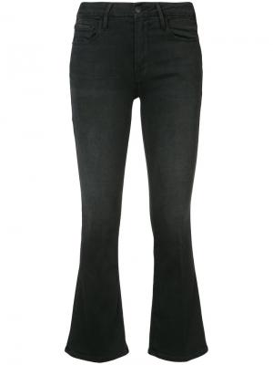 Укороченные джинсы Frame Denim. Цвет: серый