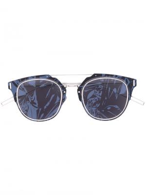 Солнцезащитные очки Composite 1.0 Dior Eyewear. Цвет: чёрный