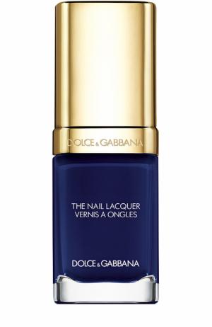 Лак для ногтей, оттенок 728 Electric Blue Dolce & Gabbana. Цвет: бесцветный