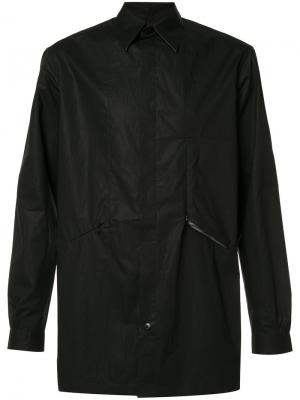 Куртка-рубашка на молнии Y-3. Цвет: чёрный