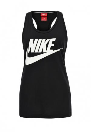 Майка Nike. Цвет: черный