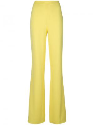 Расклешенные широкие брюки Emilio Pucci. Цвет: жёлтый и оранжевый