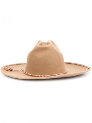 Фетровая шляпа Visvim. Цвет: коричневый