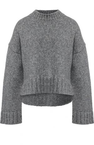 Вязаный пуловер со спущенным рукавом Pringle Of Scotland. Цвет: серый