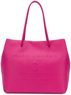 Сумка-тоут East-West Marc Jacobs. Цвет: розовый и фиолетовый