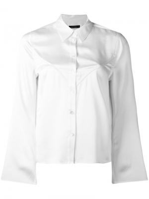 Рубашка  x Kate Moss Equipment. Цвет: белый
