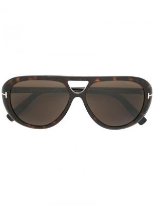 Солнцезащитные очки Marley Tom Ford Eyewear. Цвет: чёрный