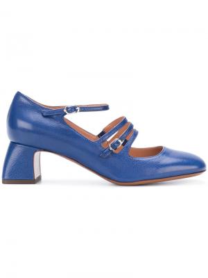 Туфли-лодочки с ремешками LAutre Chose L'Autre. Цвет: синий