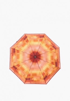 Зонт складной Fabretti. Цвет: оранжевый
