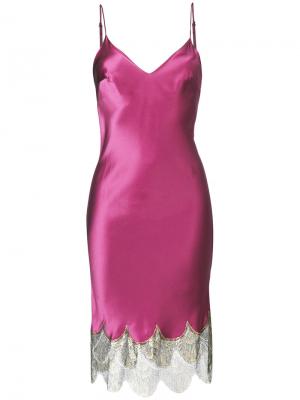 Сорочка Bloomsbury Gilda & Pearl. Цвет: розовый и фиолетовый