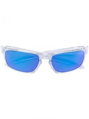 Солнцезащитные очки Sliver Oakley. Цвет: металлический