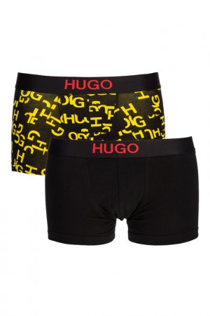 Комплект трусов HUGO. Цвет: желтый