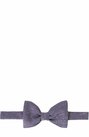Шелковый галстук-бабочка Lanvin. Цвет: фиолетовый