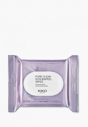 Салфетки для снятия макияжа Kiko Milano. Цвет: прозрачный