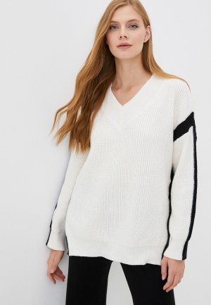 Пуловер LeOtra. Цвет: белый
