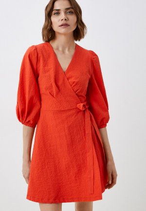 Платье To Be One. Цвет: оранжевый